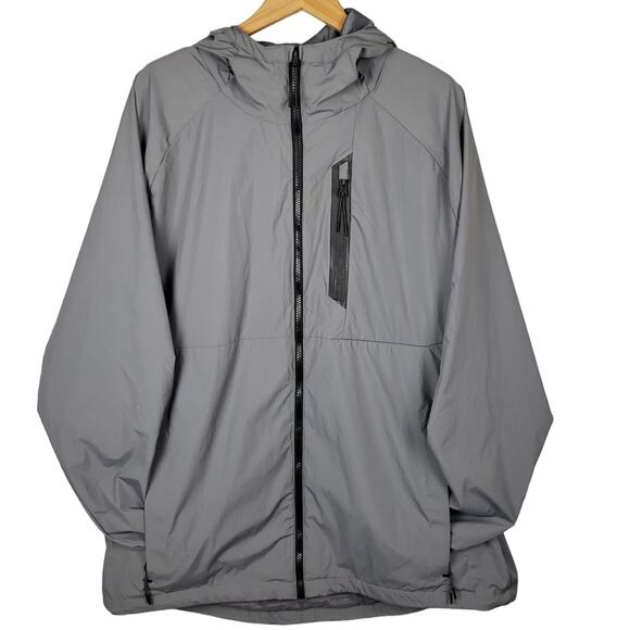 Champion Men's 3 in 1 Systems Jacket Sz XL Hooded Waterproof Gray & Black EUC - Picture 2 of 11